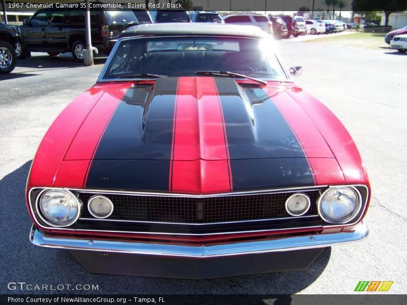 Bolero Red / Black 1967 Chevrolet Camaro SS Convertible