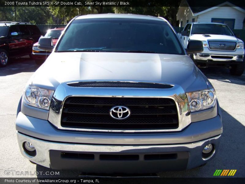 Silver Sky Metallic / Black 2008 Toyota Tundra SR5 X-SP Double Cab