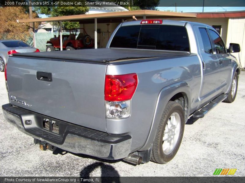 Silver Sky Metallic / Black 2008 Toyota Tundra SR5 X-SP Double Cab