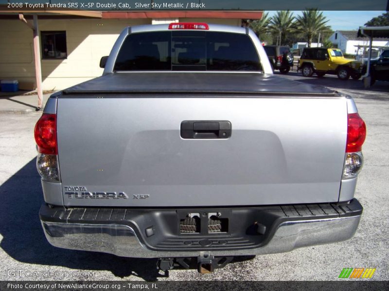 Silver Sky Metallic / Black 2008 Toyota Tundra SR5 X-SP Double Cab