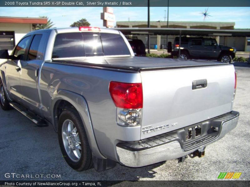 Silver Sky Metallic / Black 2008 Toyota Tundra SR5 X-SP Double Cab