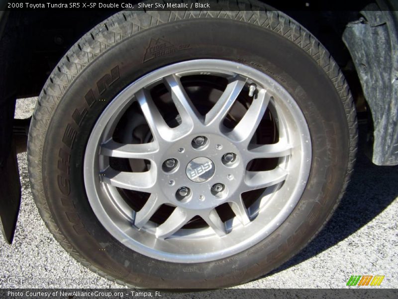 Silver Sky Metallic / Black 2008 Toyota Tundra SR5 X-SP Double Cab