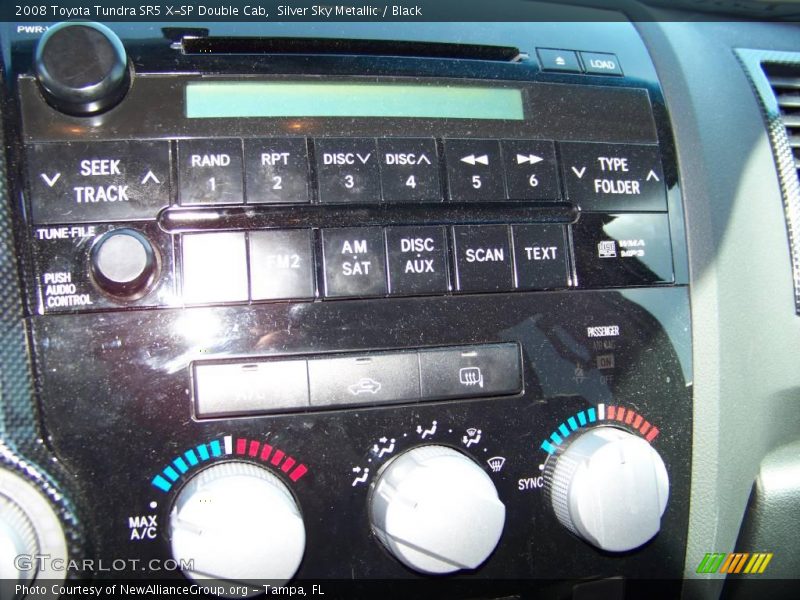 Silver Sky Metallic / Black 2008 Toyota Tundra SR5 X-SP Double Cab