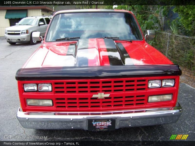 Apple Red / Charcoal 1985 Chevrolet C/K C10 Silverado Regular cab