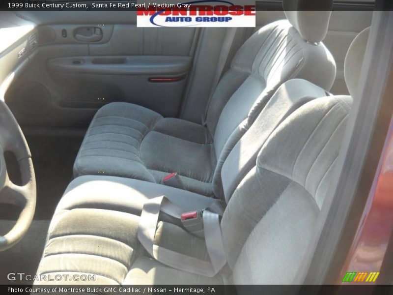 Santa Fe Red Pearl / Medium Gray 1999 Buick Century Custom
