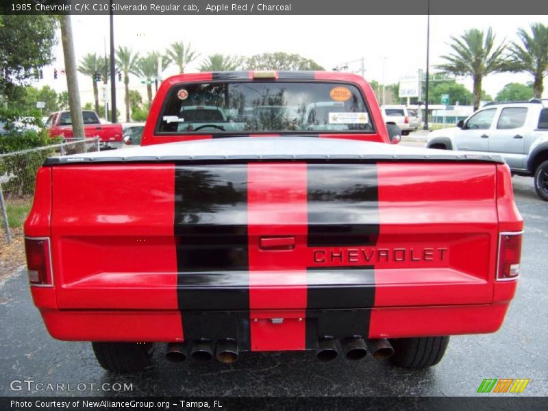 Apple Red / Charcoal 1985 Chevrolet C/K C10 Silverado Regular cab