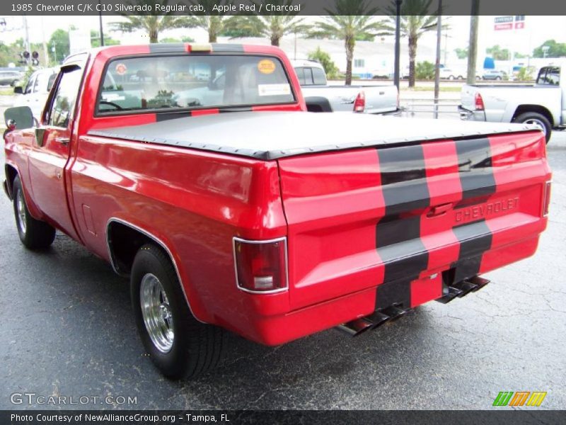 Apple Red / Charcoal 1985 Chevrolet C/K C10 Silverado Regular cab