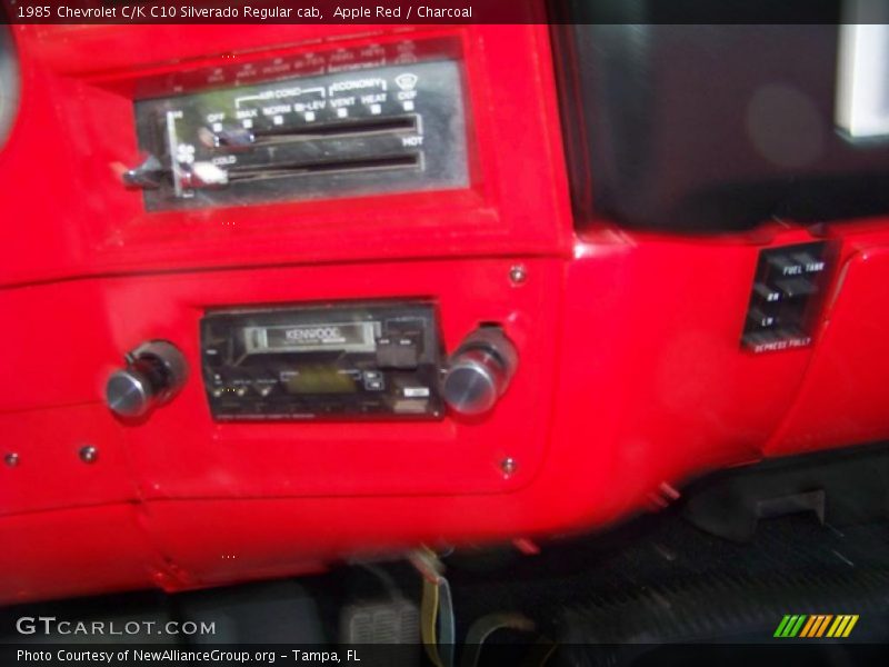 Apple Red / Charcoal 1985 Chevrolet C/K C10 Silverado Regular cab