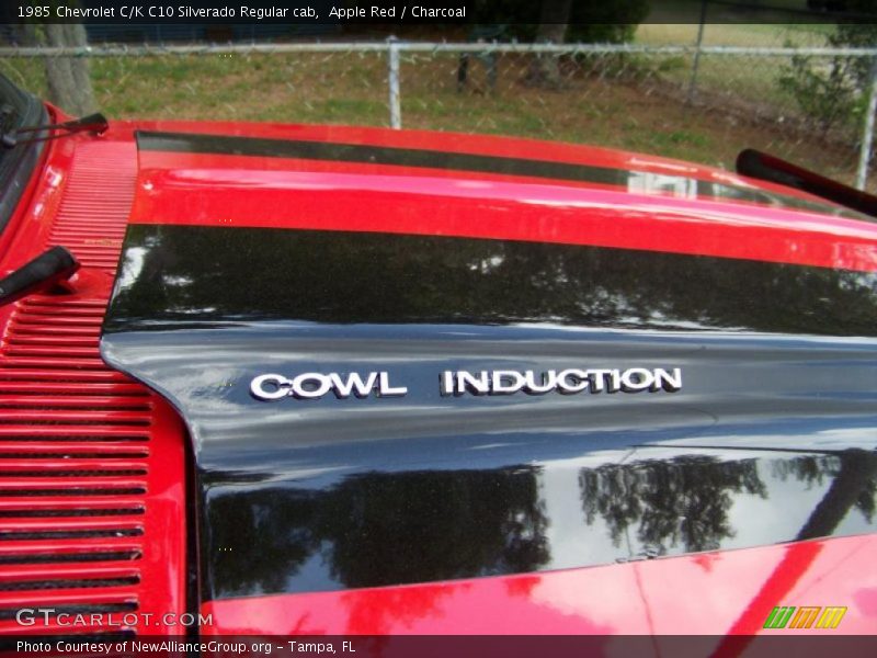 Apple Red / Charcoal 1985 Chevrolet C/K C10 Silverado Regular cab