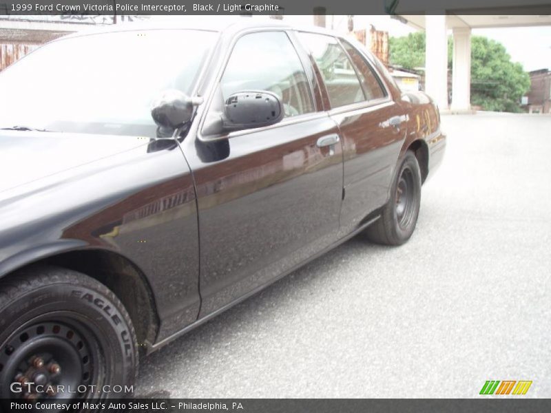 Black / Light Graphite 1999 Ford Crown Victoria Police Interceptor