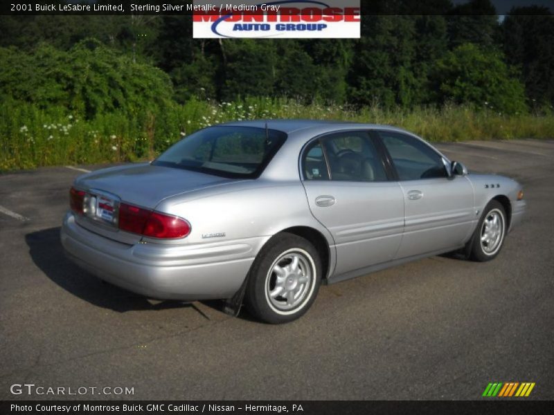 Sterling Silver Metallic / Medium Gray 2001 Buick LeSabre Limited