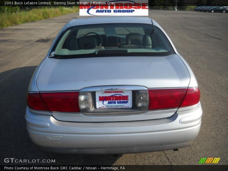 Sterling Silver Metallic / Medium Gray 2001 Buick LeSabre Limited