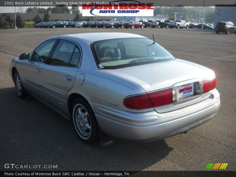 Sterling Silver Metallic / Medium Gray 2001 Buick LeSabre Limited