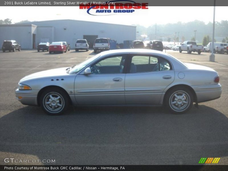 Sterling Silver Metallic / Medium Gray 2001 Buick LeSabre Limited