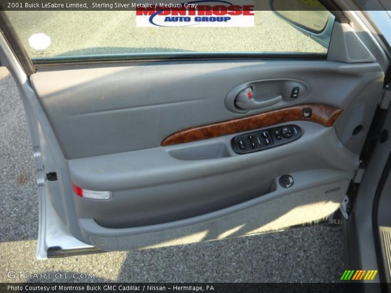 Sterling Silver Metallic / Medium Gray 2001 Buick LeSabre Limited