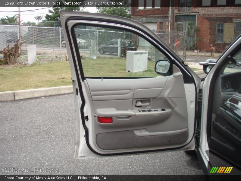 Black / Light Graphite 1999 Ford Crown Victoria Police Interceptor