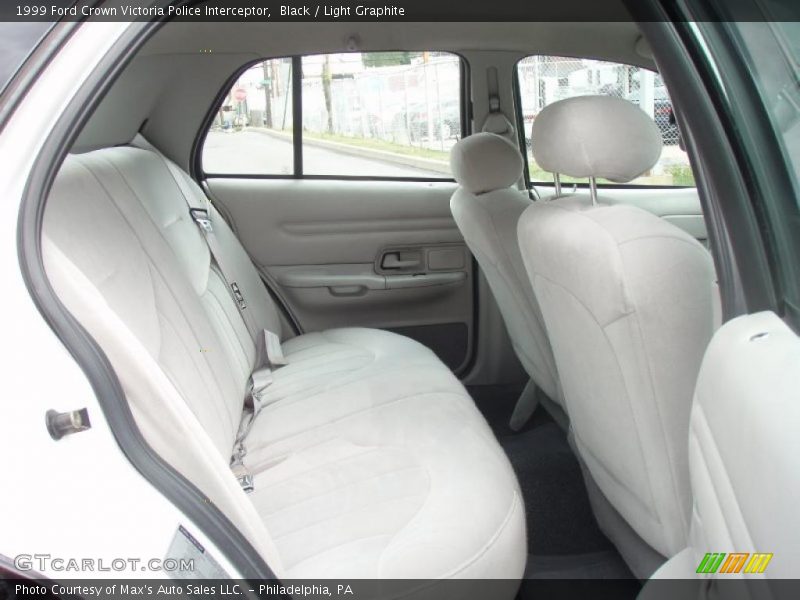 Black / Light Graphite 1999 Ford Crown Victoria Police Interceptor