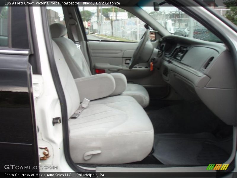 Black / Light Graphite 1999 Ford Crown Victoria Police Interceptor
