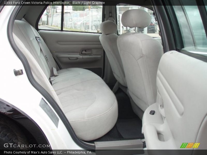 Black / Light Graphite 1999 Ford Crown Victoria Police Interceptor