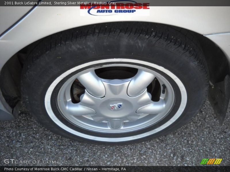 Sterling Silver Metallic / Medium Gray 2001 Buick LeSabre Limited