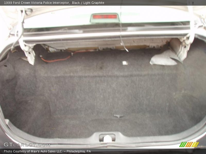 Black / Light Graphite 1999 Ford Crown Victoria Police Interceptor