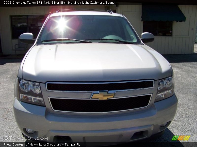 Silver Birch Metallic / Light Cashmere/Ebony 2008 Chevrolet Tahoe Z71 4x4