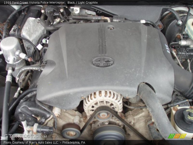 Black / Light Graphite 1999 Ford Crown Victoria Police Interceptor