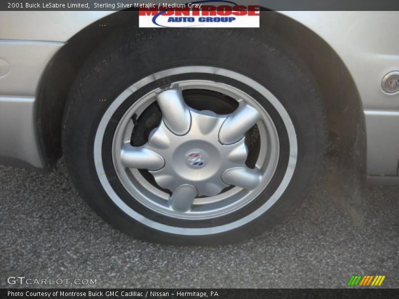 Sterling Silver Metallic / Medium Gray 2001 Buick LeSabre Limited