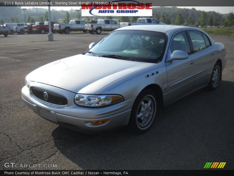 Sterling Silver Metallic / Medium Gray 2001 Buick LeSabre Limited