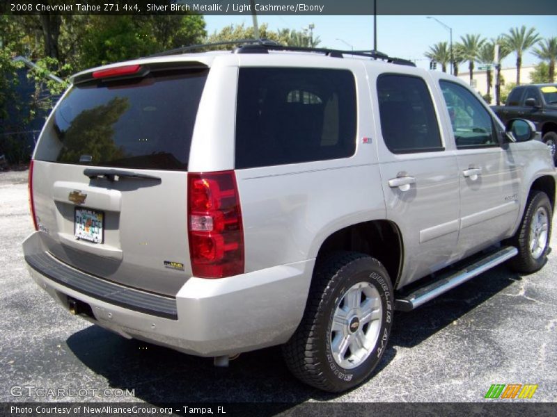 Silver Birch Metallic / Light Cashmere/Ebony 2008 Chevrolet Tahoe Z71 4x4