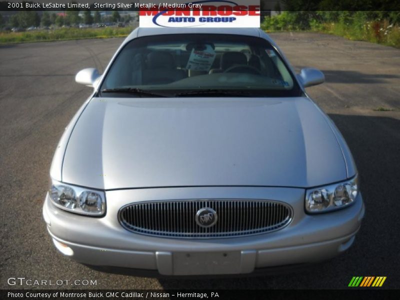 Sterling Silver Metallic / Medium Gray 2001 Buick LeSabre Limited