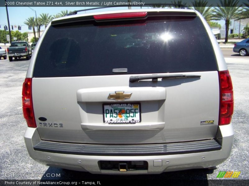Silver Birch Metallic / Light Cashmere/Ebony 2008 Chevrolet Tahoe Z71 4x4