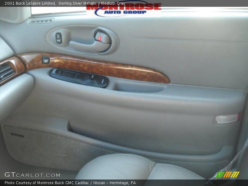 Sterling Silver Metallic / Medium Gray 2001 Buick LeSabre Limited