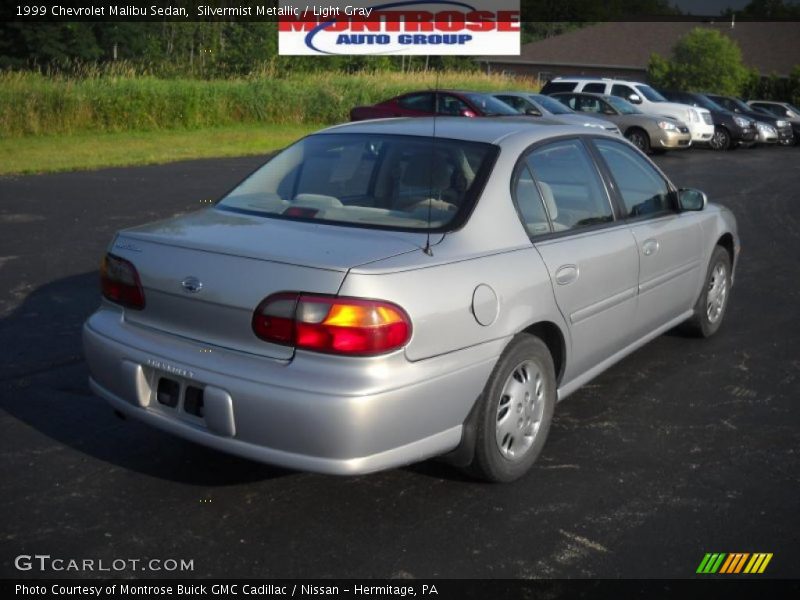 Silvermist Metallic / Light Gray 1999 Chevrolet Malibu Sedan