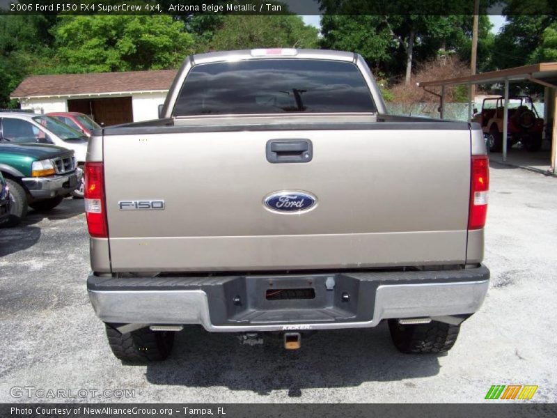 Arizona Beige Metallic / Tan 2006 Ford F150 FX4 SuperCrew 4x4