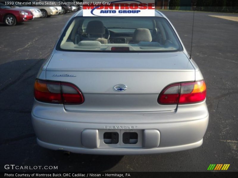 Silvermist Metallic / Light Gray 1999 Chevrolet Malibu Sedan