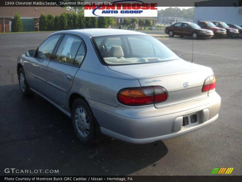 Silvermist Metallic / Light Gray 1999 Chevrolet Malibu Sedan
