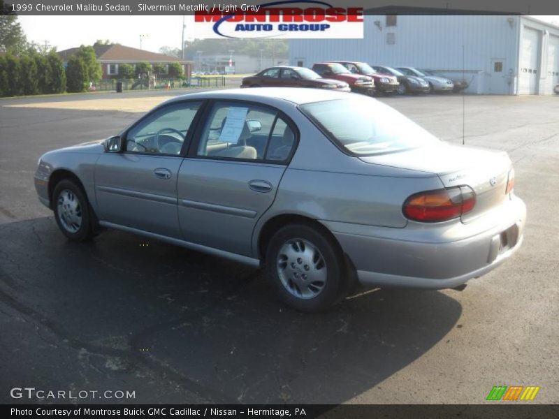 Silvermist Metallic / Light Gray 1999 Chevrolet Malibu Sedan