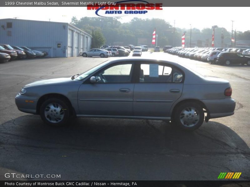 Silvermist Metallic / Light Gray 1999 Chevrolet Malibu Sedan