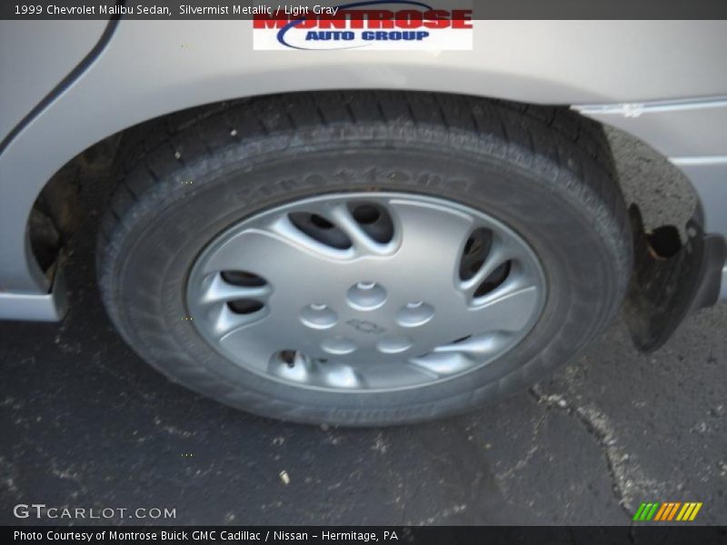 Silvermist Metallic / Light Gray 1999 Chevrolet Malibu Sedan