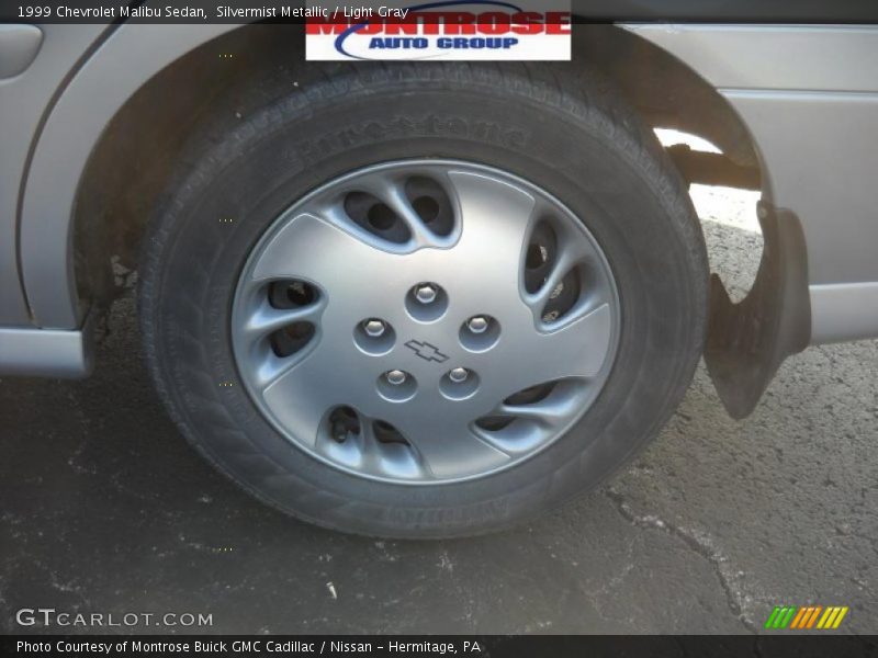 Silvermist Metallic / Light Gray 1999 Chevrolet Malibu Sedan
