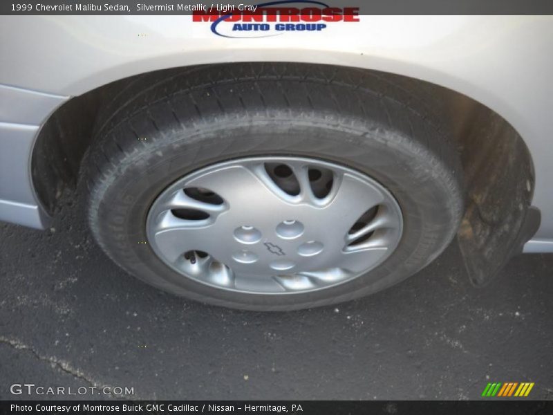 Silvermist Metallic / Light Gray 1999 Chevrolet Malibu Sedan