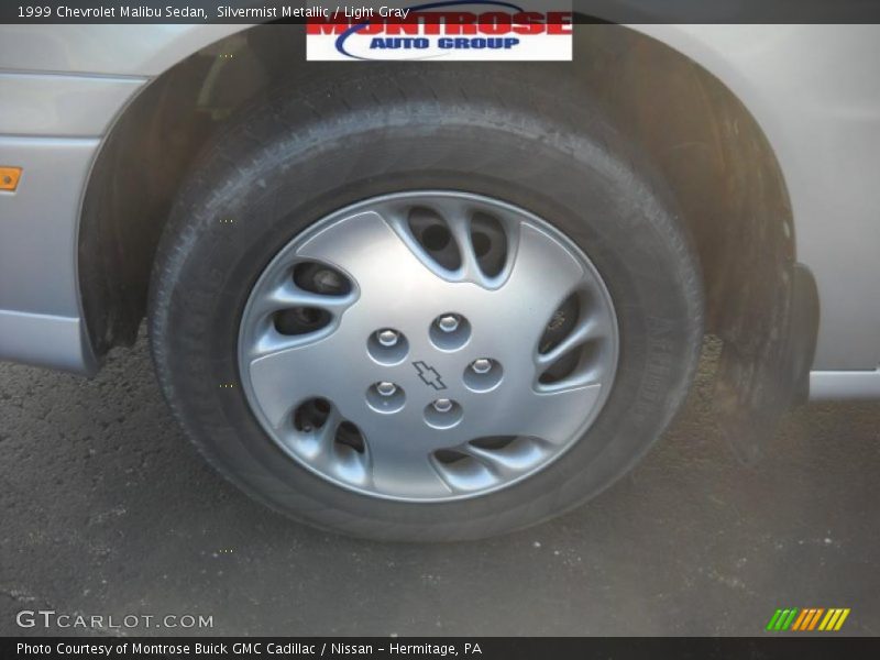 Silvermist Metallic / Light Gray 1999 Chevrolet Malibu Sedan