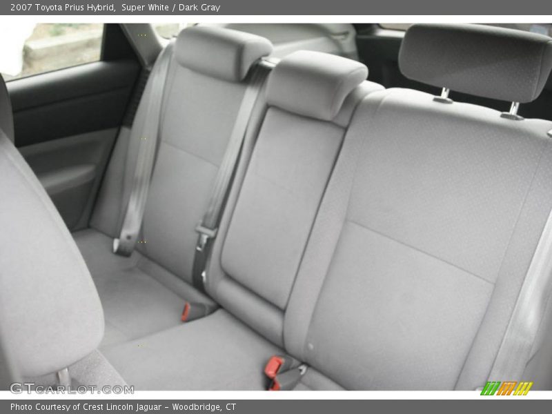 Super White / Dark Gray 2007 Toyota Prius Hybrid