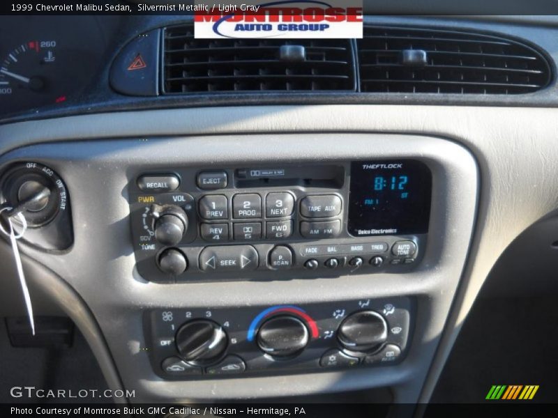 Silvermist Metallic / Light Gray 1999 Chevrolet Malibu Sedan