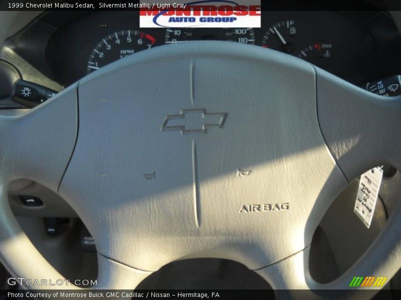 Silvermist Metallic / Light Gray 1999 Chevrolet Malibu Sedan