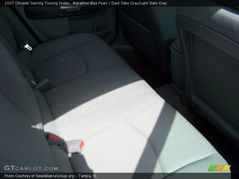 Marathon Blue Pearl / Dark Slate Gray/Light Slate Gray 2007 Chrysler Sebring Touring Sedan