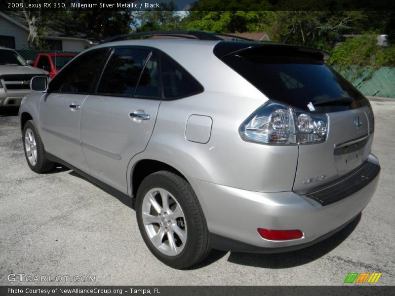 Millenium Silver Metallic / Black 2008 Lexus RX 350