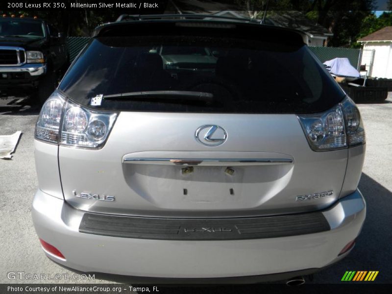 Millenium Silver Metallic / Black 2008 Lexus RX 350