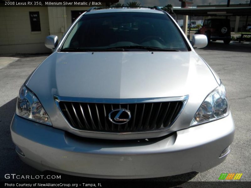 Millenium Silver Metallic / Black 2008 Lexus RX 350